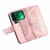 For Xiaomi 17 Pro Max Case with Strap Butterfly Pattern PU Leather Wallet Phone Cover