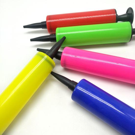 Luftpumpe Tragbar Glatt Mini Leicht Praktisch Einfache Aufblasung Leuchtende Farbe Handdruck Ballonaufbläser Hochzeitszubehör