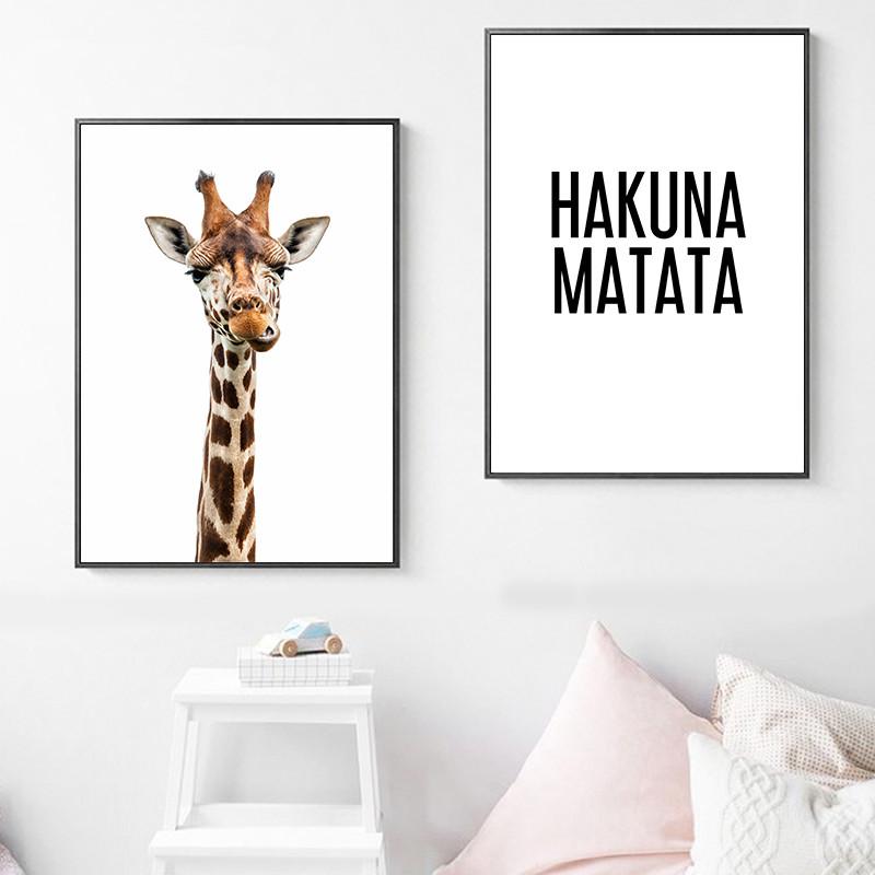 

Цитата Настенный декор холст картина пейзаж животные холст искусство плакат картина современный плакат для комнаты HD2871