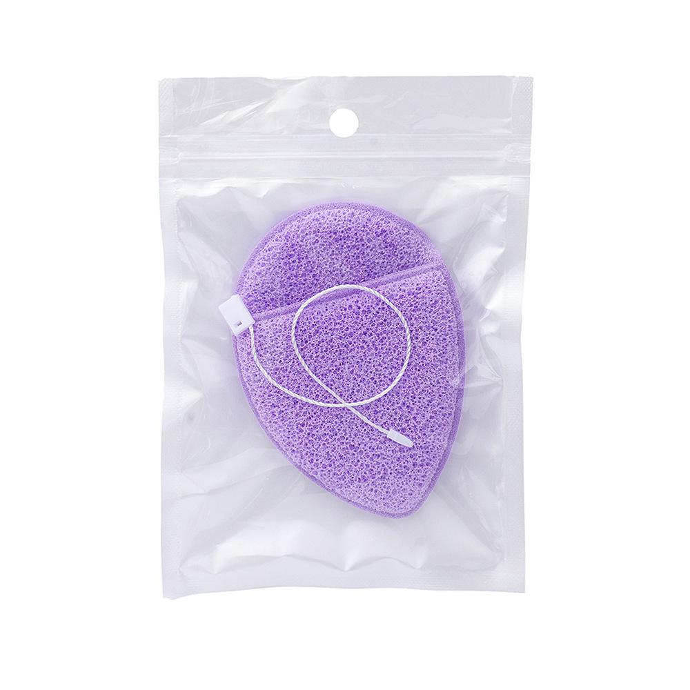 

Спонж для умывания лица из конняку в форме капли - Большой, Мягкий спонж для снятия макияжа