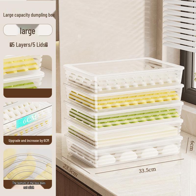Food-Grade Refrigerator Dumpling Storage Set