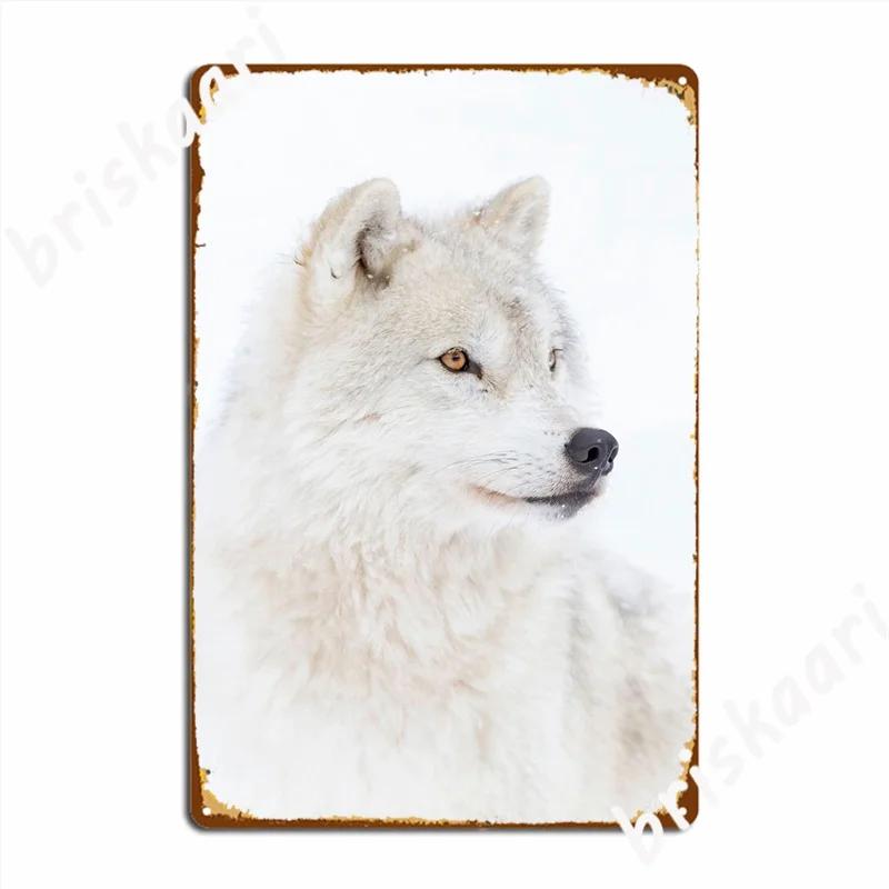 

Arctic Wolf Metal Sign Wall Decor Pub Garage Pub Funny Tin Sign Poster 20x30cm（7.8x11.8inch）