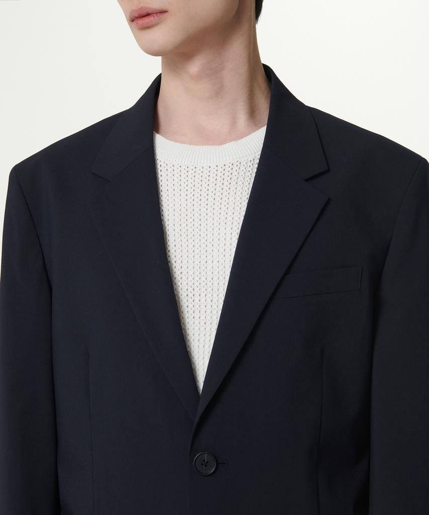 Musinsa Standard [Cooltandard] Oversized Blazer [Navy]