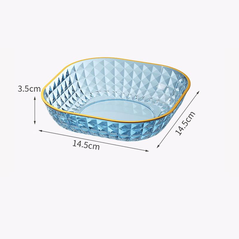 Changbaosen Plastic Diamond 14.5cm Bone Dishes