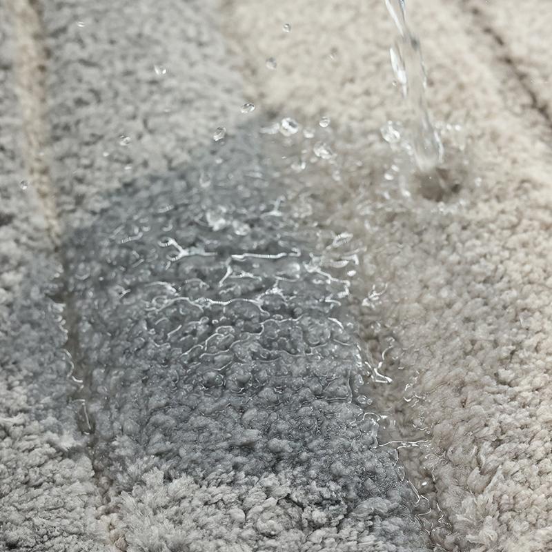 Bathroom Carpet Super Absorbent Washable Floor Anti-skid  Mat Superfine Fiber Thick Plush Rubber Floor Mat Plush Shower Blanket.