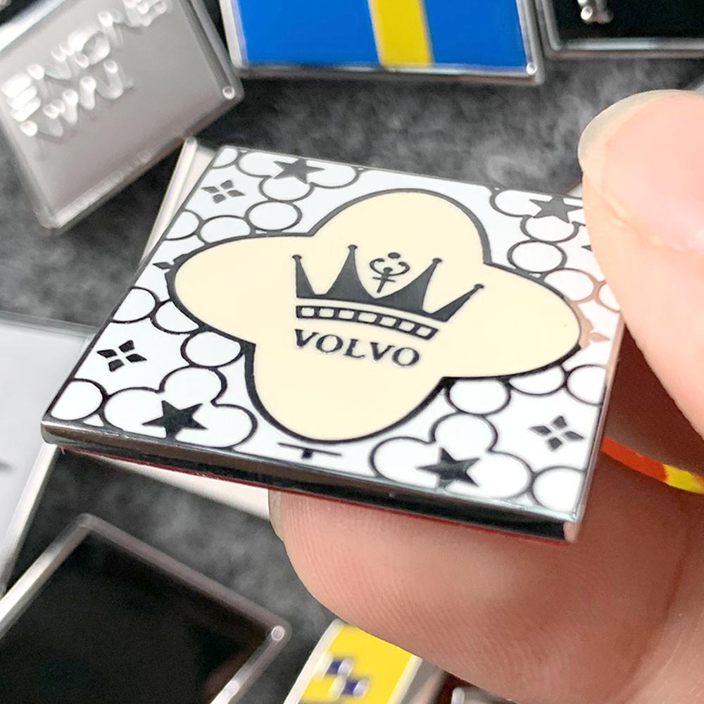 AWD Emblem Schwedenflagge Elch Hirsch Abzeichen Auto Kofferraum Aufkleber Zubehör Für Volvo Rdesign Polestar V50 S60 XC60 S40 XC40 XC90 V60 VB0