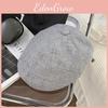 Beret Lightweight Vintage Cotton Linen Cap Uv Protection  Unisex Gift Design