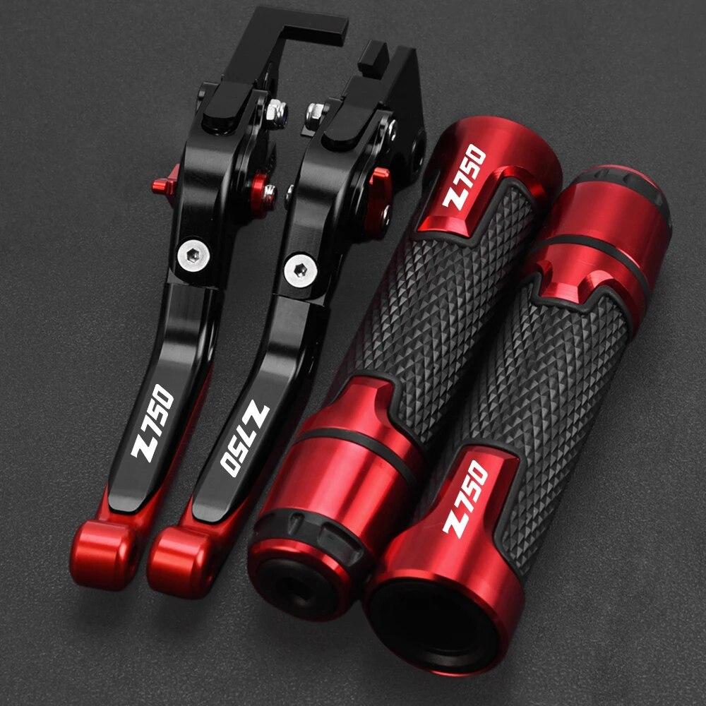 2011 2010 2009 2008 Motorcycle Brake Handle Clutch Lever CNC Aluminum Adjustable Clutch Brake Levers FOR Kawasaki Z750 2007-2012
