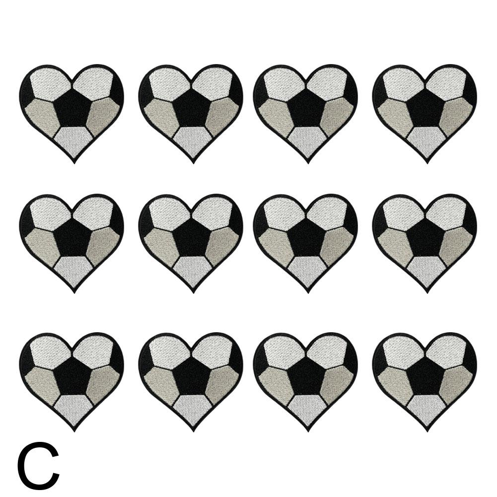 Sports Cloth Patches - Soccer Baseball Rugby Tennis - Iron-on Stickers For Jeans Bags And More! M2o3