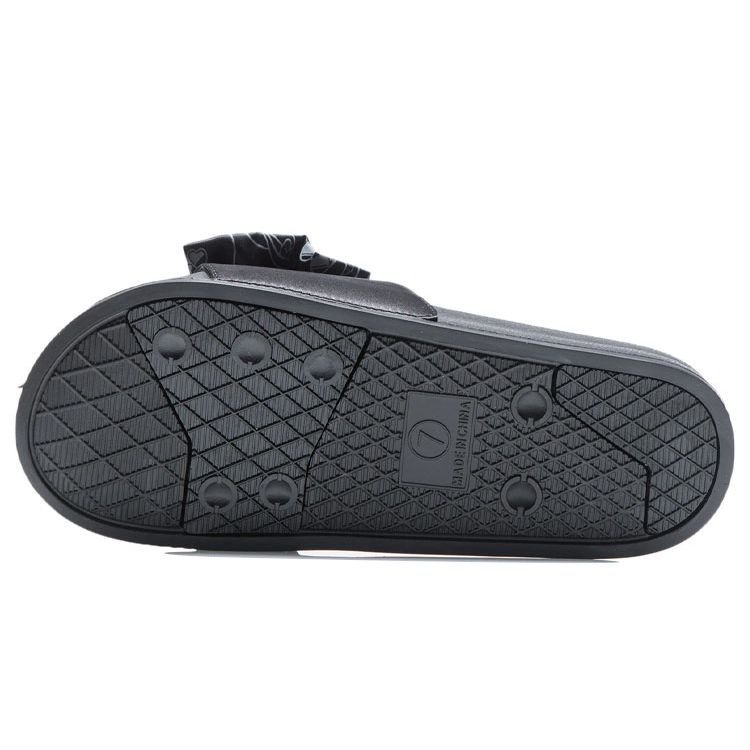 Li Ning Line Friends X  Collaborative Trendy Versatile Sports Slippers Unisex Footwear Black AGAR011-3