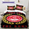 Aberdeen Logo Bedding Quilt Set Quilt Cover Pillowcase Home Decoration Birthday Gift (1 * Duvet Cover + 2 * Pillowcase, Without Core)
