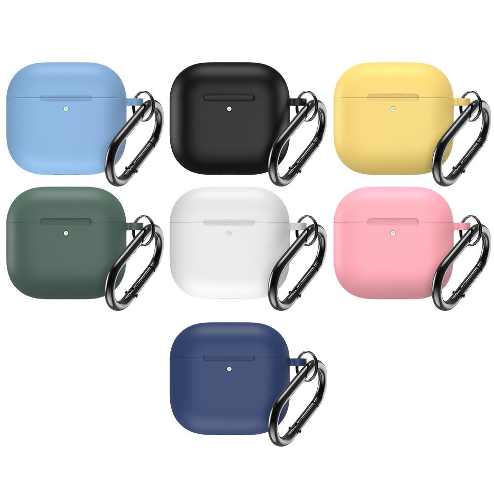 For AirPods 4 Case Solid Color Silicone Case For Airpods Drop Shockproof Generation 4 Protectio D4X5