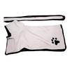Adjustable Hooded Bathrobe Dog Cats Bath Towel Quick Dry Swimming Grooming Towel