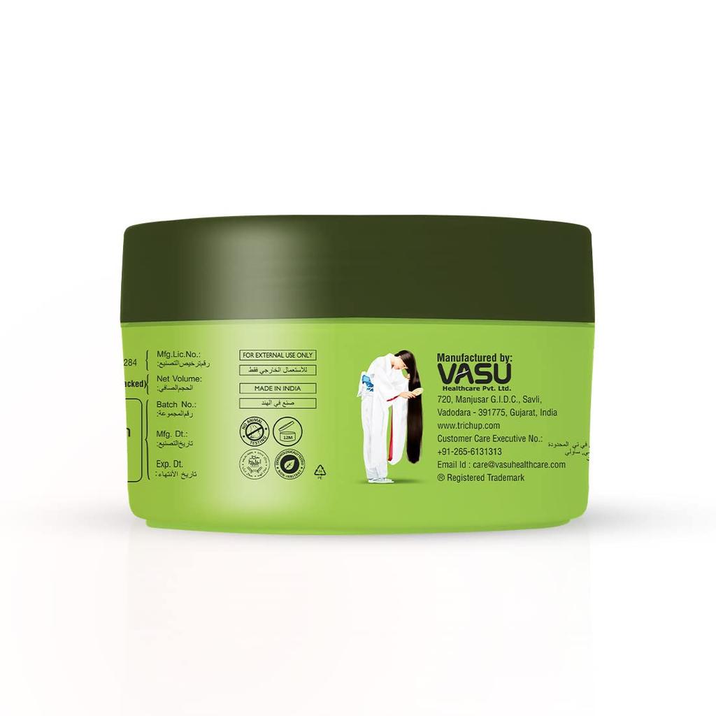 Trichup Argan Herbal Hair Cream For Frizz Control, Smooth Styling, Added Shine And Volume Non Greasy Leave In 200 Ml
