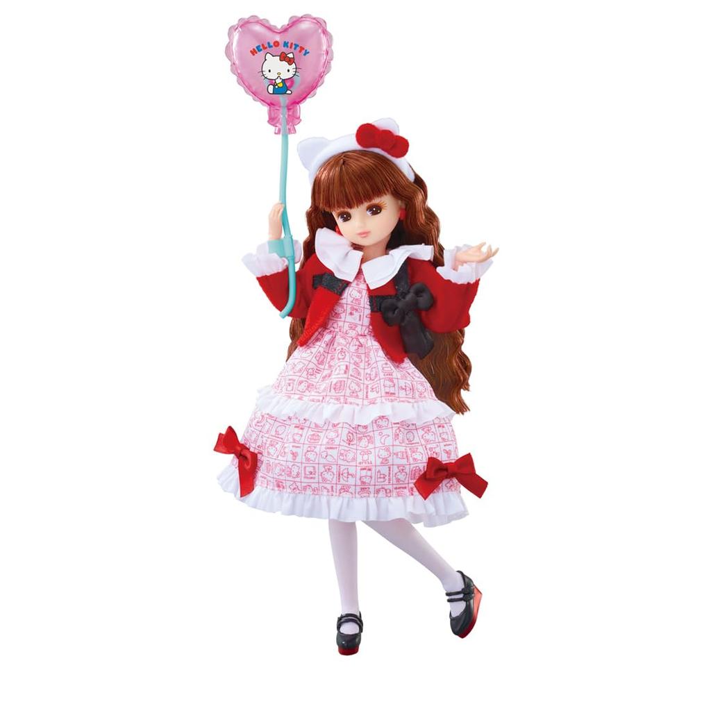 Takara Tomy Licca Doll Photogenic Licca Hello Kitty 50th Anniversary Style