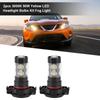 2pcs 3000K 50W Yellow LED Headlight Bulbs Kit Fog Light Car Driving Lamp