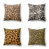 Motif Léopard Nordique Moderne Abstrait Taie d'Oreiller en Polyester Décoration de Voiture Maison Imprimée Taie d'Oreiller Repose-Lombaire