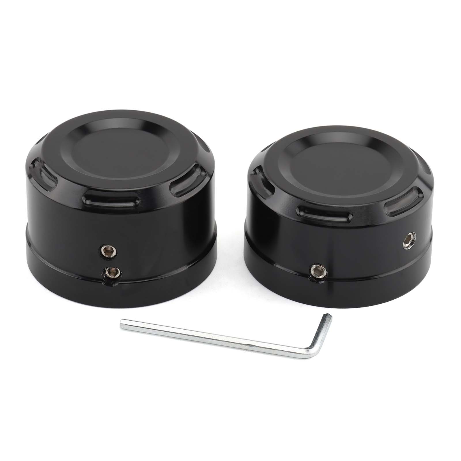 

Motorcycle Black Rear Axle Bolt Nut Cap Cover For Harley Softail 2018-2024 Fat Boy Street Bob Low Rider Slim Deluxe Sport Glide B