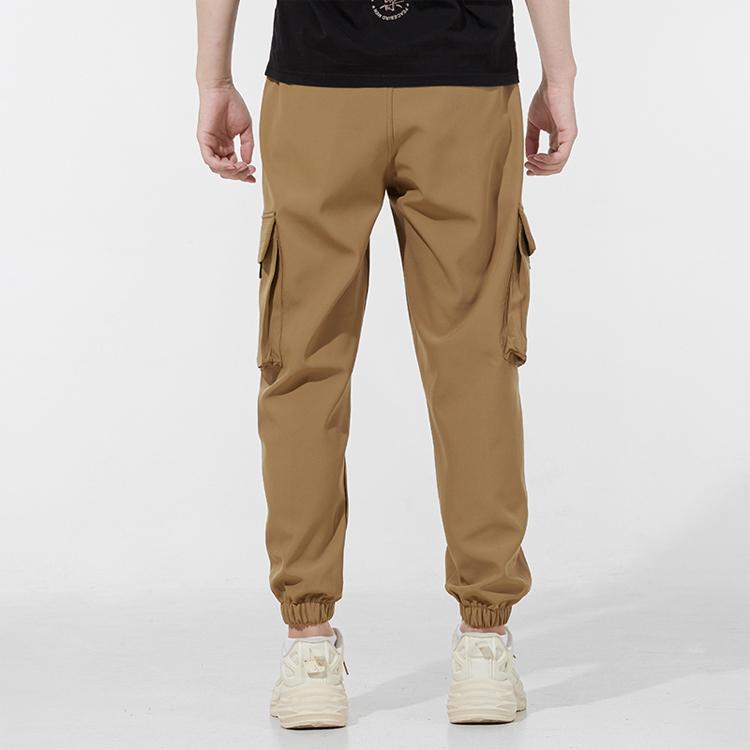 New Balance Casual Pants Men's Khaki Thickened Cuffed Pants AMP14314-OV
