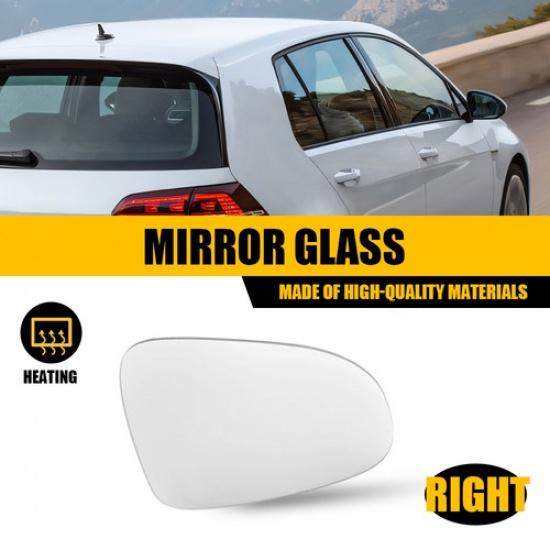 For Volkswagen 2010-2014 Golf Left Right Passenger Side Mirror Glass Heated OEM