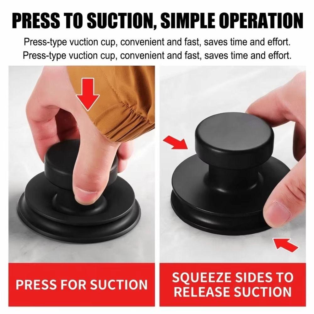Strong Suction Tile Suction Cup Mini Size Thick Silicone Silicone Suction Cup Hooks Labor Saving Comfortable Grip