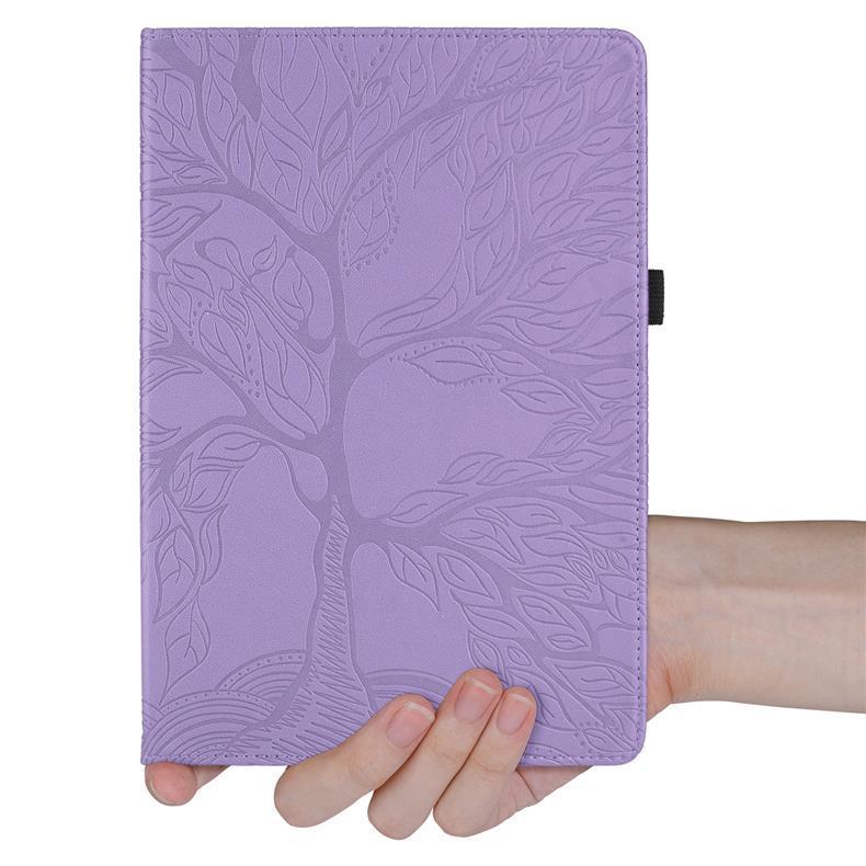 Tree of Life Embossed Rotating Stand Case for Honor Pad X9/X8A