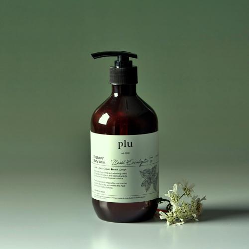 Plu Therapy Body Wash 500g Set Of 2  Basil Eucalyptus 
