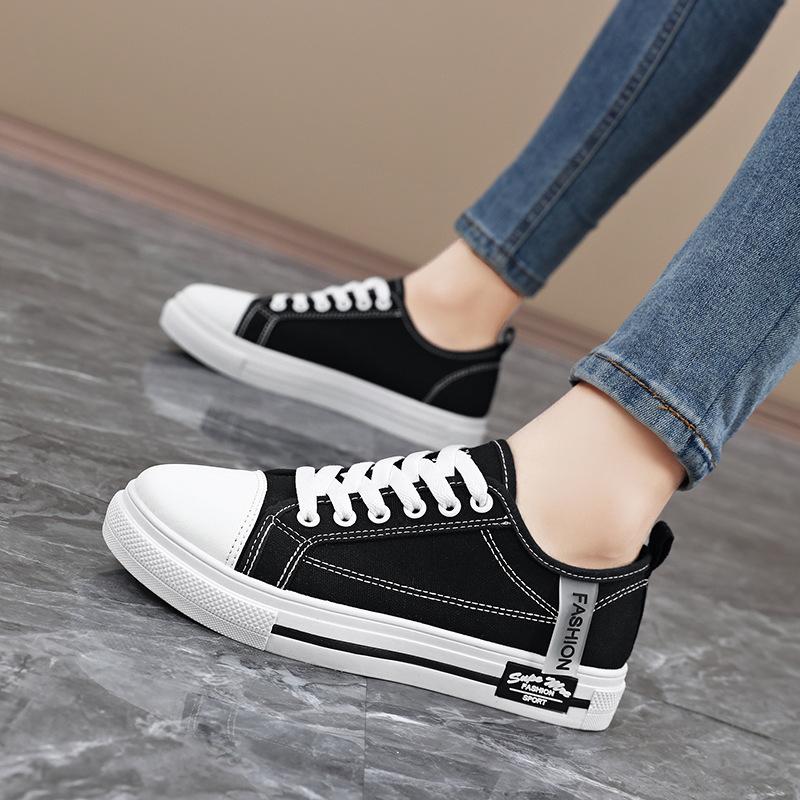 2025 Canvas Shoes Men's Casual Couple Men's Shoes Korean Version Low-top Small Whiteboard Shoes Classic 2025 Vulcanized Shoes