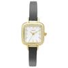 J-AXIS Square Bangle Watch BL1219 Ladies Black Metal Metallic Pearl Stylish Elegant Suitable for Occasions