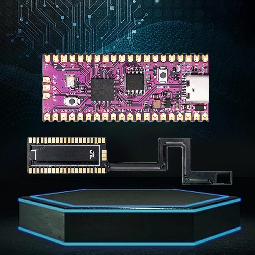 For Raspberry Pi Pico Picoboot FPC Flex Cable with SD2SP2 Adapter GC2SD Card Reader FPC Flex Solder Cable for Retro Game Console