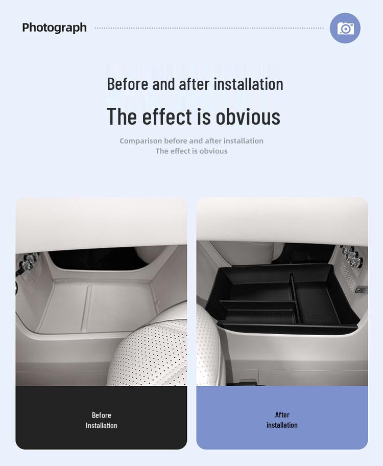 Enhanced Storage Divider for Chery Fengyun T11 Center Console