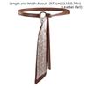 Ethnic Style Cashew Printed Belt Adjustable Bohemian Style Retro Jacquard Waistband Cloth Soft Silk Tie Design Belt Girls