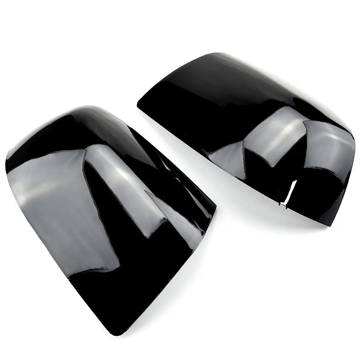 

For Ford Focus MK2 2005 2006 2007 2008 Car Replacement Rearview Side Mirror Cover Wing Cap Exterior Door Housing Shell Trim Gloss Black