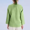 Women's Fashion Casual V-neck Long Sleeve Loose Pullover Top