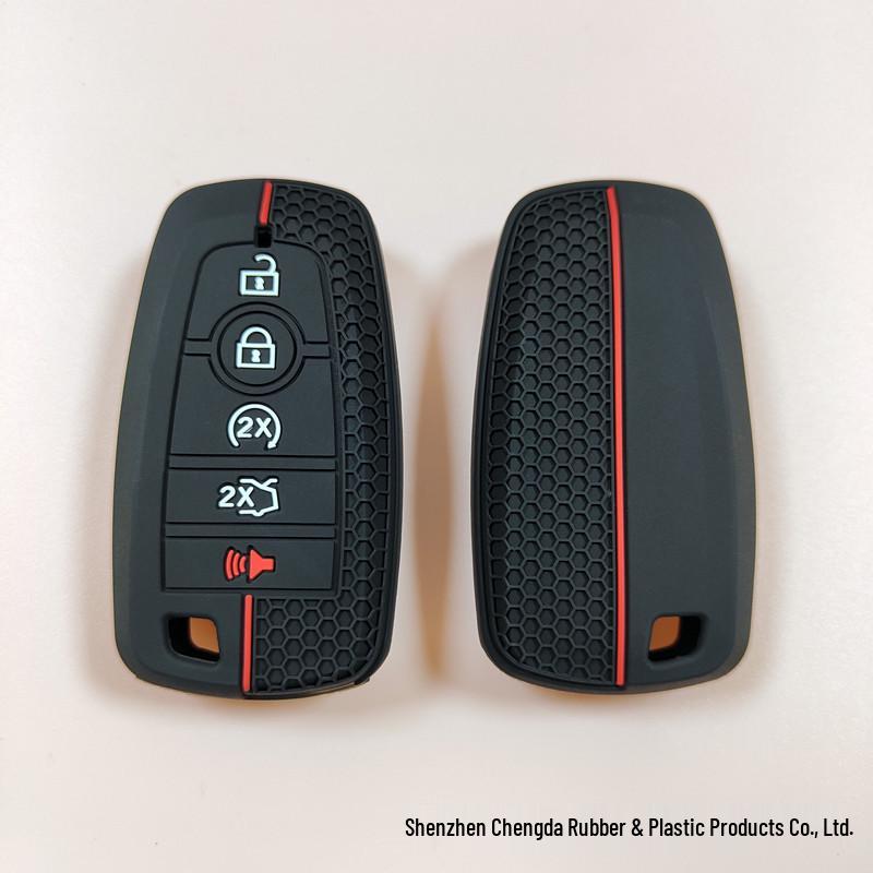 Ford Edge & Explorer Key Fob Silicone Case - Honeycomb Design