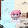 Game Character Figure Seal PVC Cartoon Anime Girl Figurine Stamp Desktop Decoration Game Fans Collectible Gift