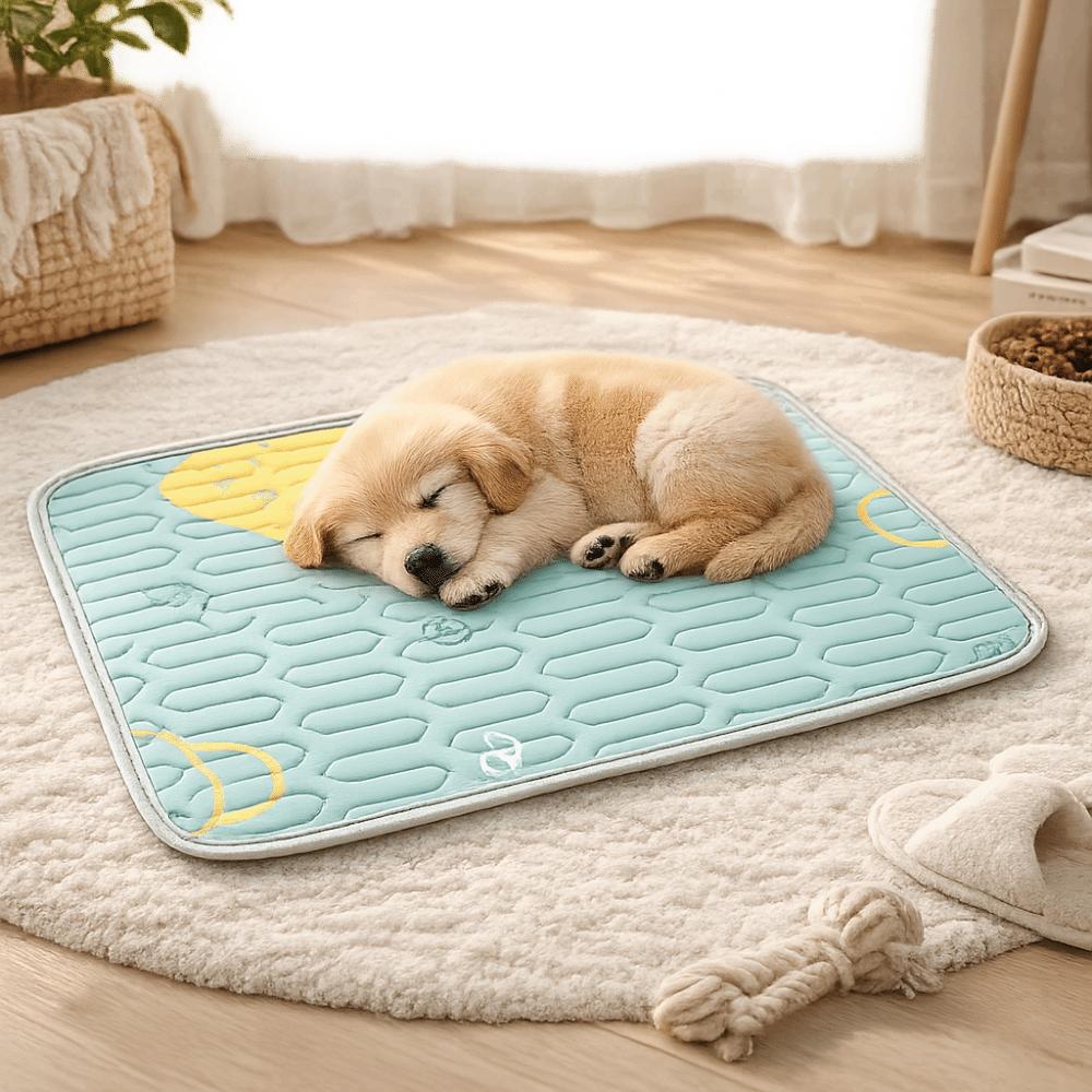 Washable Cooling Dog Mat Breathable Pet Nest Mat Cold Bed Pad Cat Sleeping Cushion Sofa Cushion