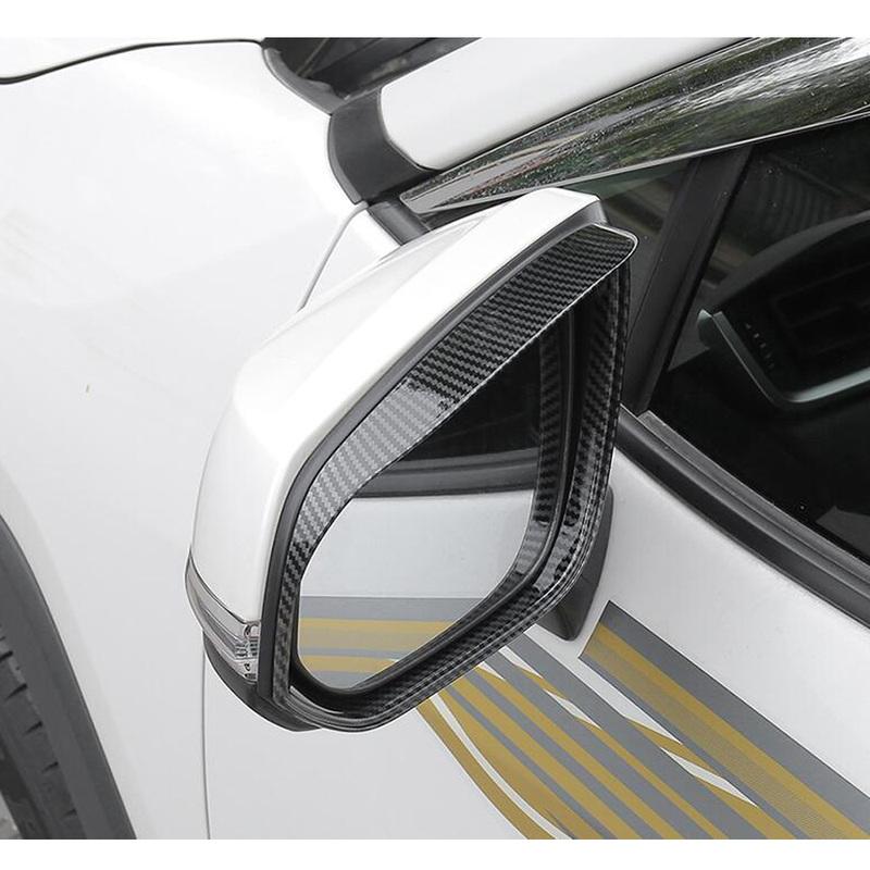 Side Rearview Mirror Eyebrow Cover Trim ABS Chrome Car Accessories Exterior Decoration 2Pcs For Toyota Sienna