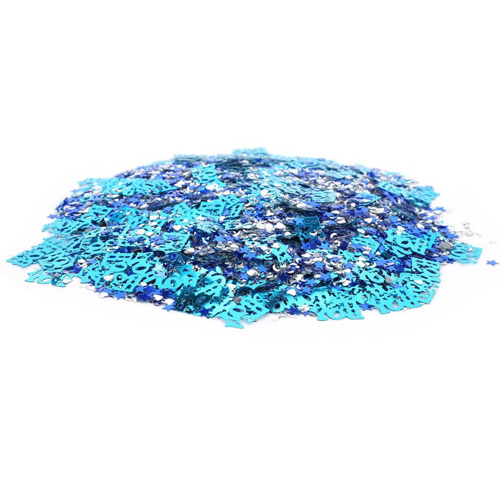 Baptism Confetti Letter Moon FiveStar Sequins Baby Shower Decoration for Party DIY