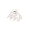 Plastic Small Hair Claw Irregular Shape Hair Clip Back Head Bathing Hair Claw Hair Accessories Ornament