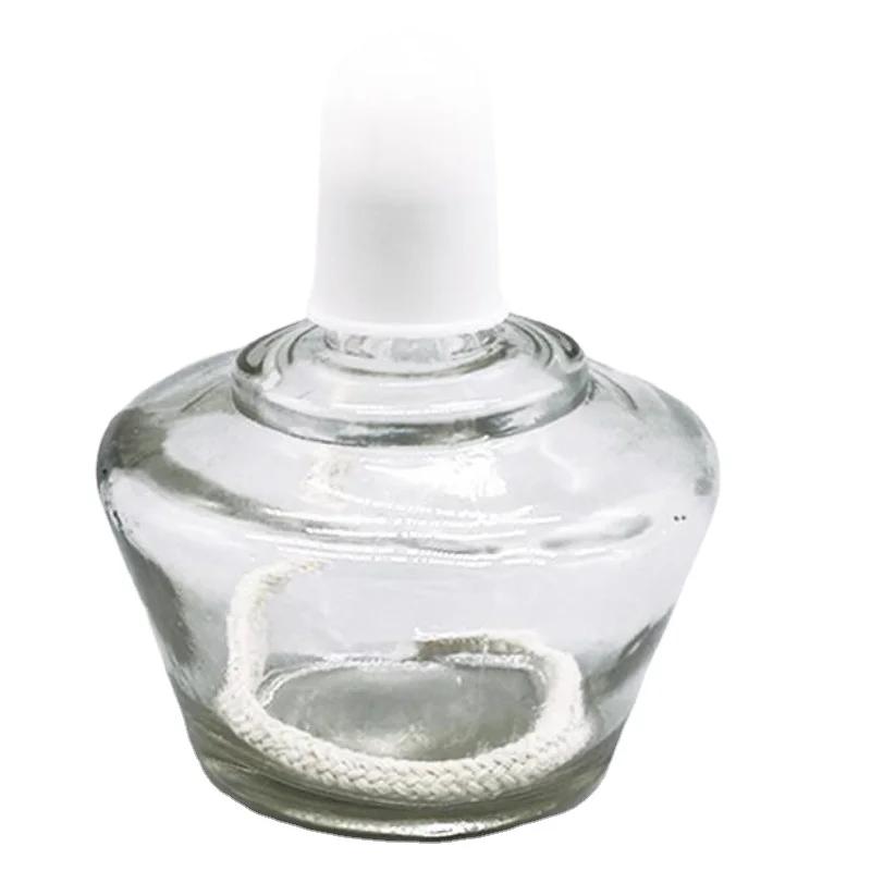 150/250ml Dental lab Materials Thickening Glass Alcohol Burner Lamp Glass Alcohol Burner Lamp Laboratory Heating Glassware 20pcs wicks