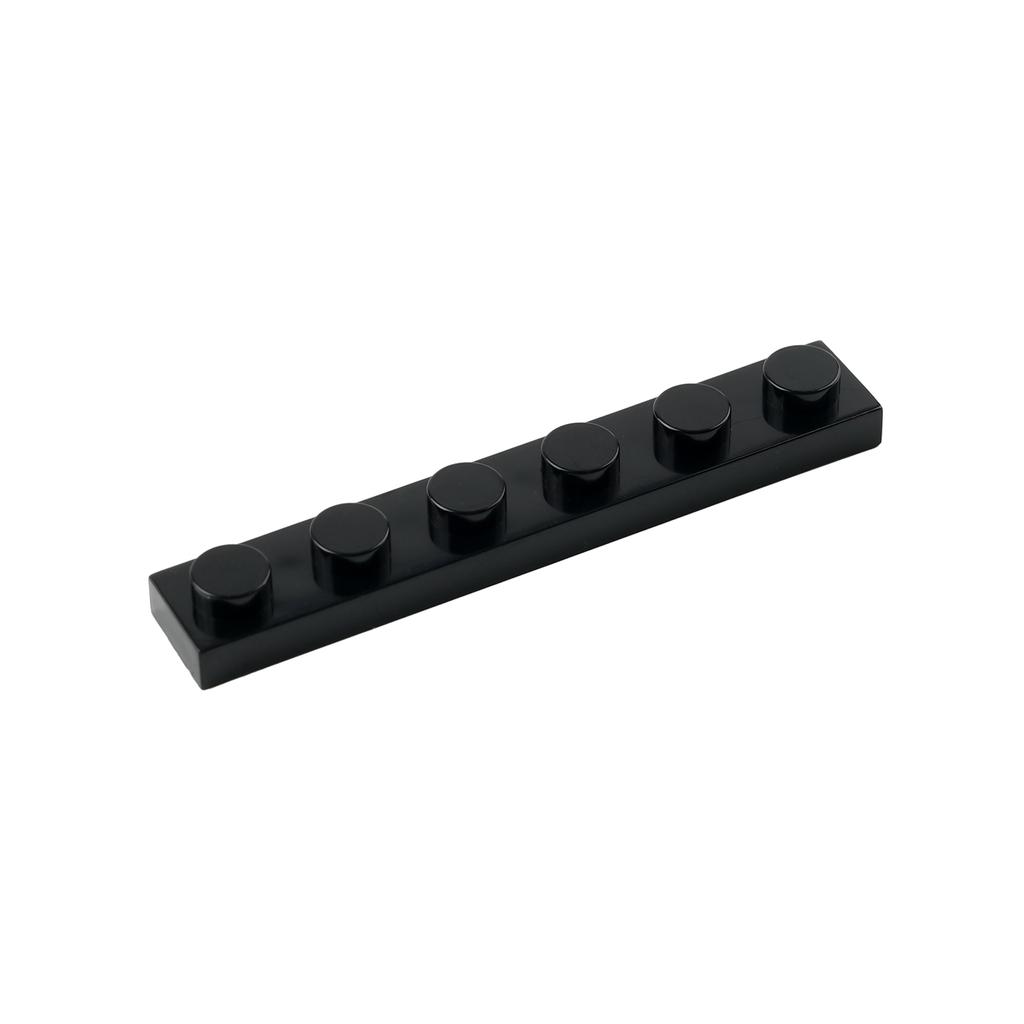 10PCS 1 X 6 Dots Thin Plate Assembly Bricks Bulk Parts 3666 Toys For Technology MOC Buildings Blocks DIY Replacement Accessory