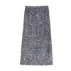 Spódnica Atmosphere Design Sense Fine Glitter Sequins Split Straight Half-body na jesień i zimę