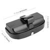 Car Multi-functional Glasses Case Sunglasses Box with Card Slot, Flat Style