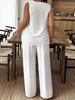 2026 Spring Women's Casual Multi-color Pullover and Long Pants Suit