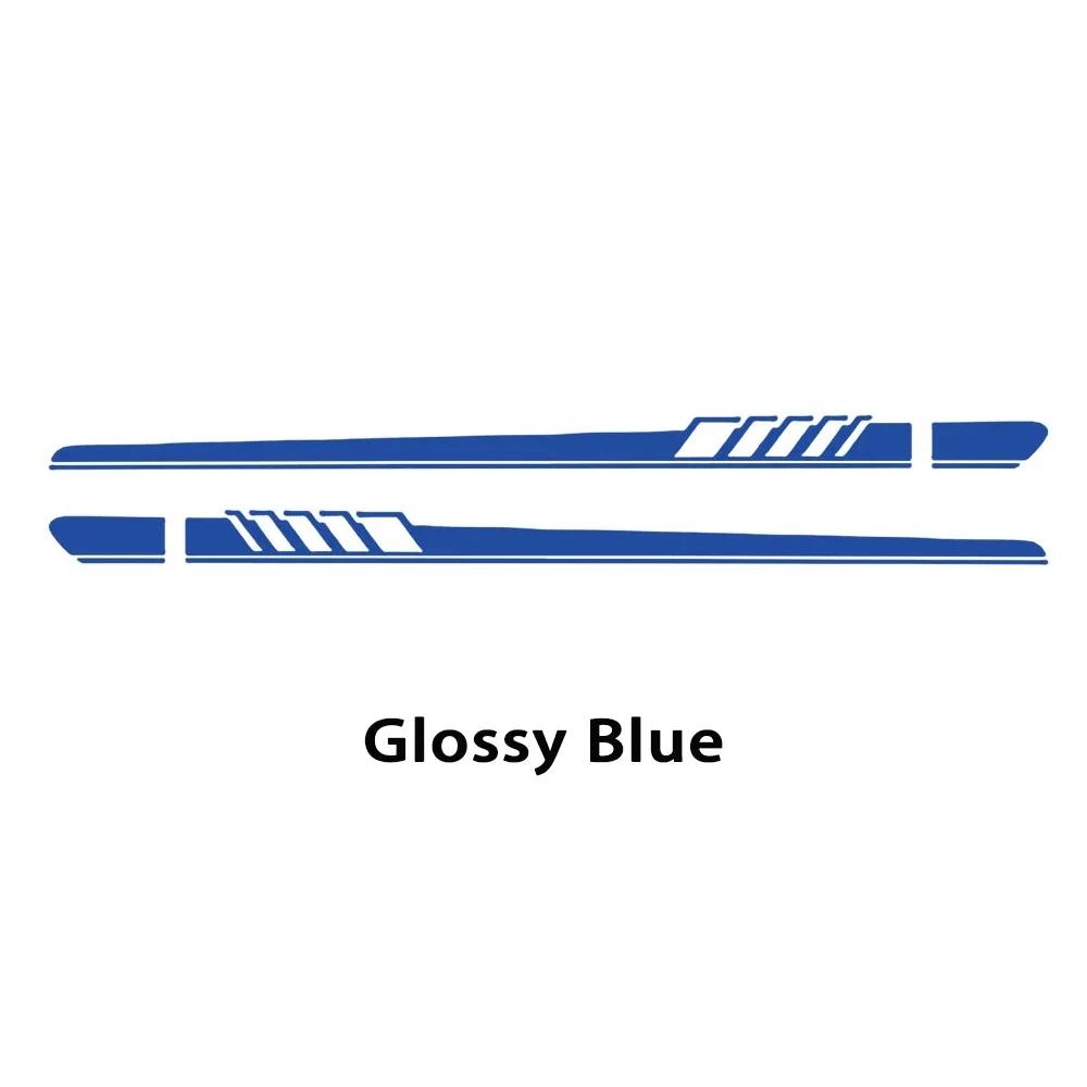 Car Door Side Skirt Stripe Sticker Decal For Mercedes Benz GLE GLK ML Class AMG W164 W166 GLE350 GLE400 GLK350 ML350 Accessories