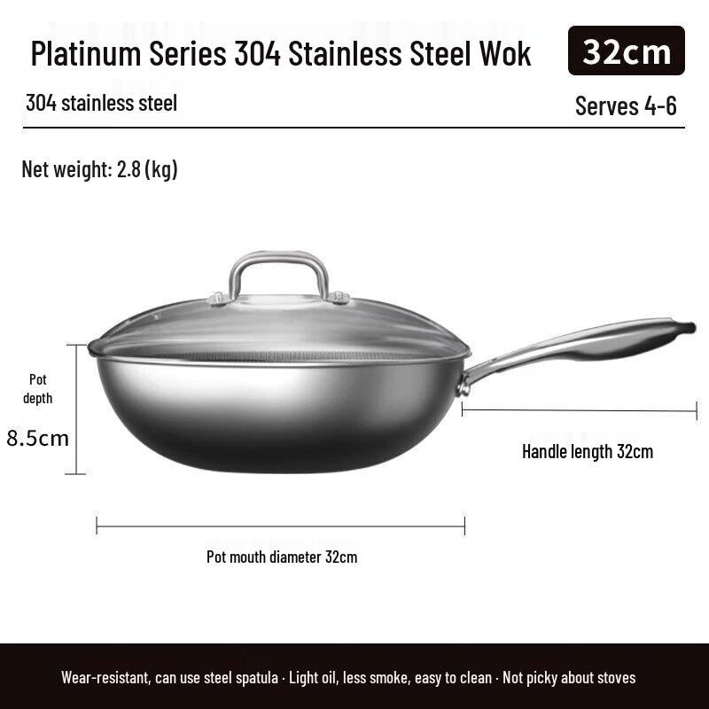Kangbach Platinum Series Stainless Steel Three-Piece Cookware Set