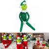 Christmas Grinch Doll Decorations Soft Comfortable And Perfect As Holiday Ornaments And Gifts
