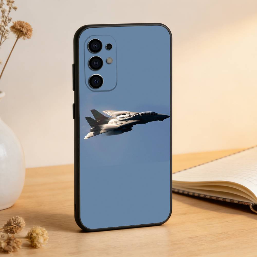

Cool Aircraft Phone Case Black Silicone Soft For Samsung S25,S24,S21,S22,S23,S30,Ultra,S20,Plus,Fe,Lite Samsung S235G