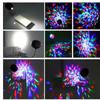 Usb Disco Ball Lamp, Rotating Rgb Colored Led Stage Lighting Party Bulb With 3w Book Light, Usb Pow